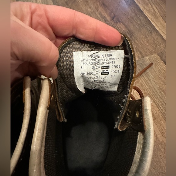 Thorogood American Heritage 6" Moc Toe Safety Waterproof sz 8 - Picture 3 of 7